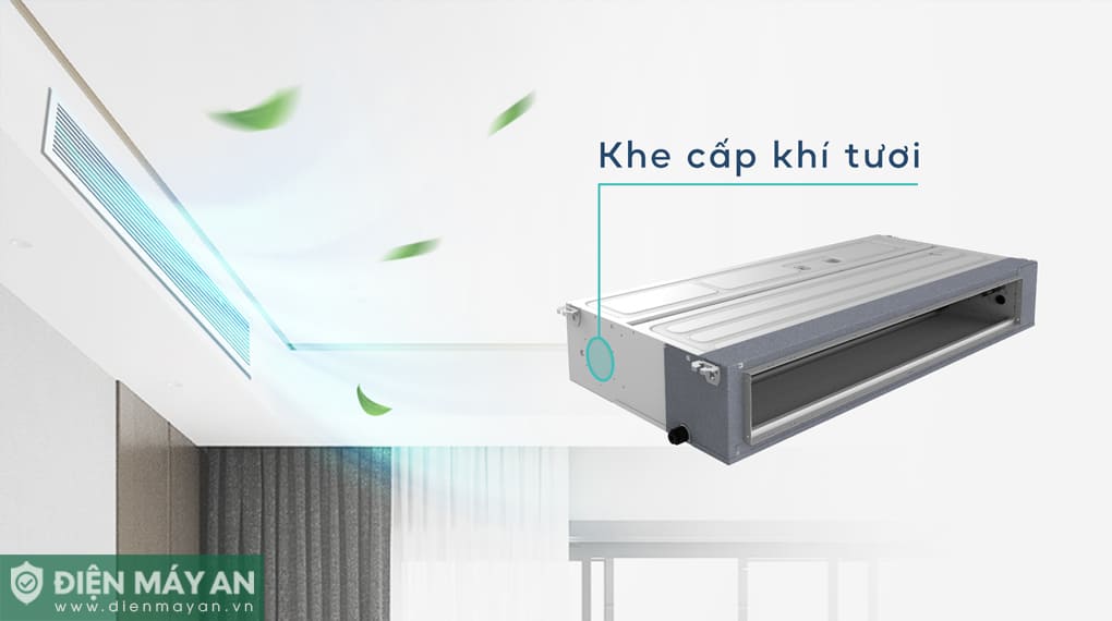 Điều hòa âm trần nối ống gió Casper Inverter 18000 BTU 1 chiều DC-18IS35